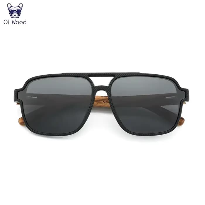 Oi bois lunettes de soleil pour hommes