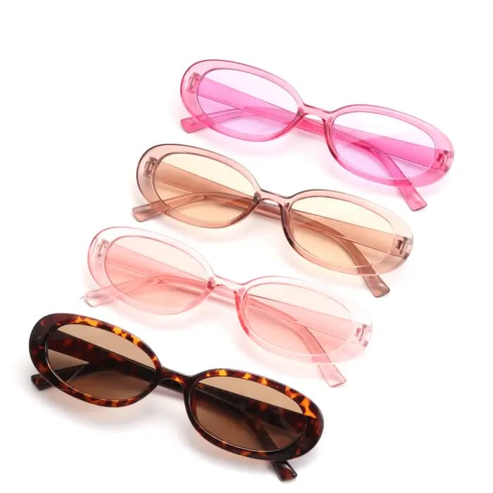 Lunettes de soleil en plastique pour femmes