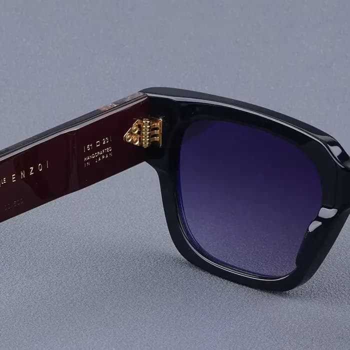 JMM INS Enzo actate lunettes de soleil carrées pour hommes et femmes marque de créateur faite à la main au japon