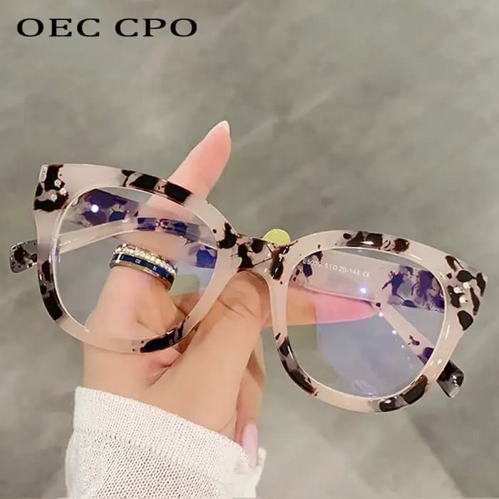 OEC CPO mode optique carré lunettes montures femmes hommes rétro Prescription