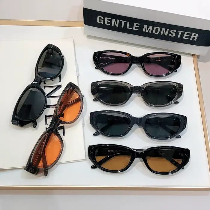 GENTLE MONSTER BONI Lunettes de soleil carrées en acétate de qualité supérieure