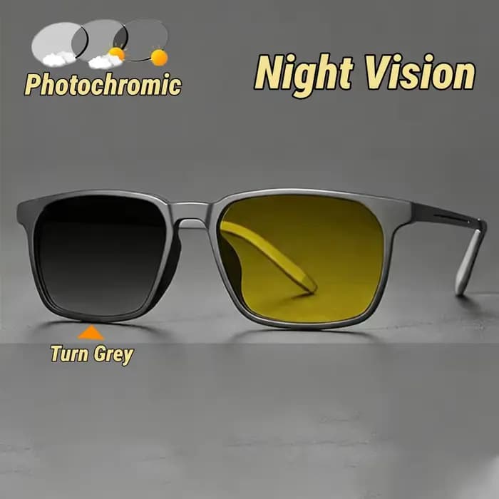 Lunettes de vision nocturne photochromiques