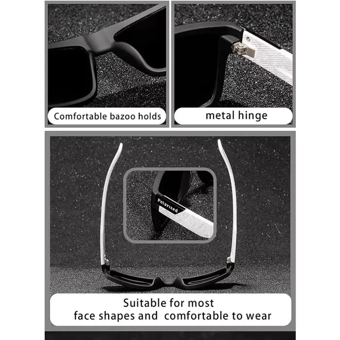 Lunettes de soleil polarisées 2026 pour hommes