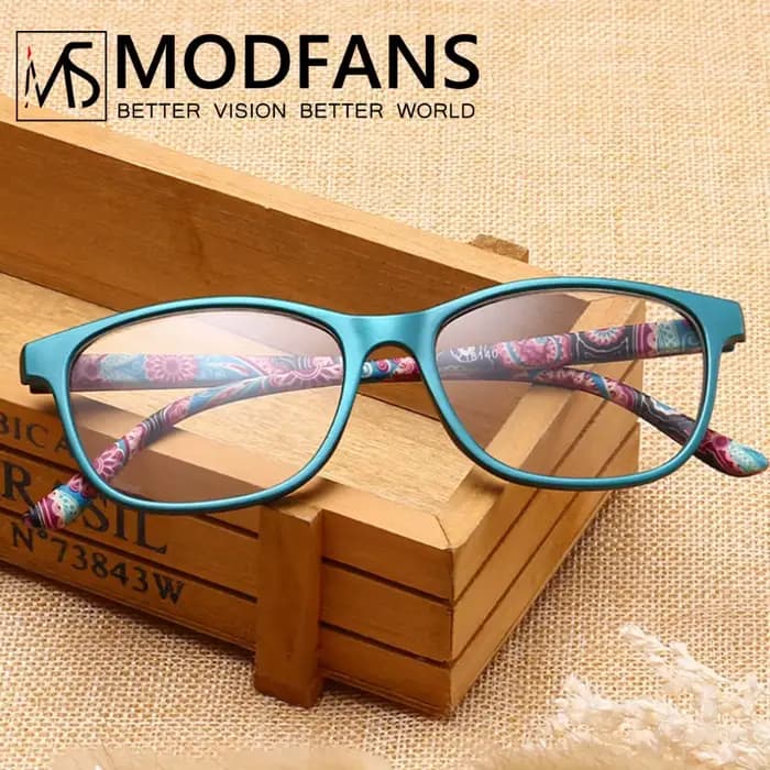 Lunettes de lecture femmes fleurs dioptrie