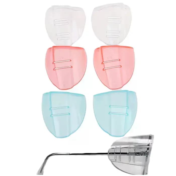 1 paire de lunettes boucliers latéraux