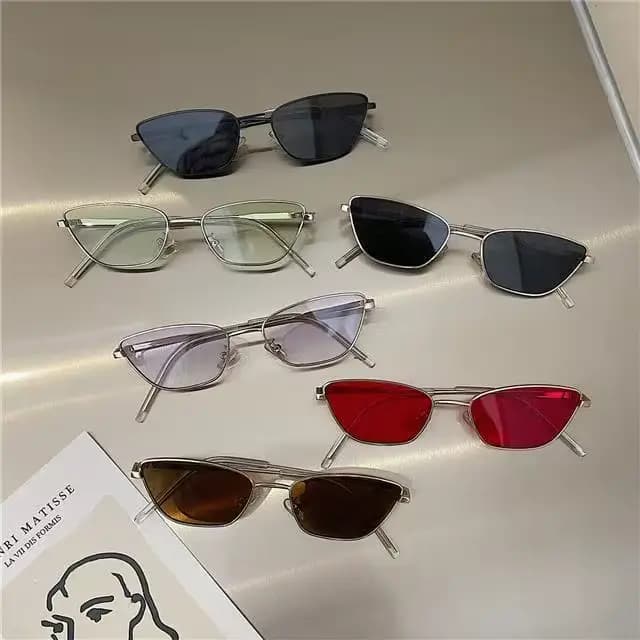 Lunettes de soleil tendance œil de chat pour femmes