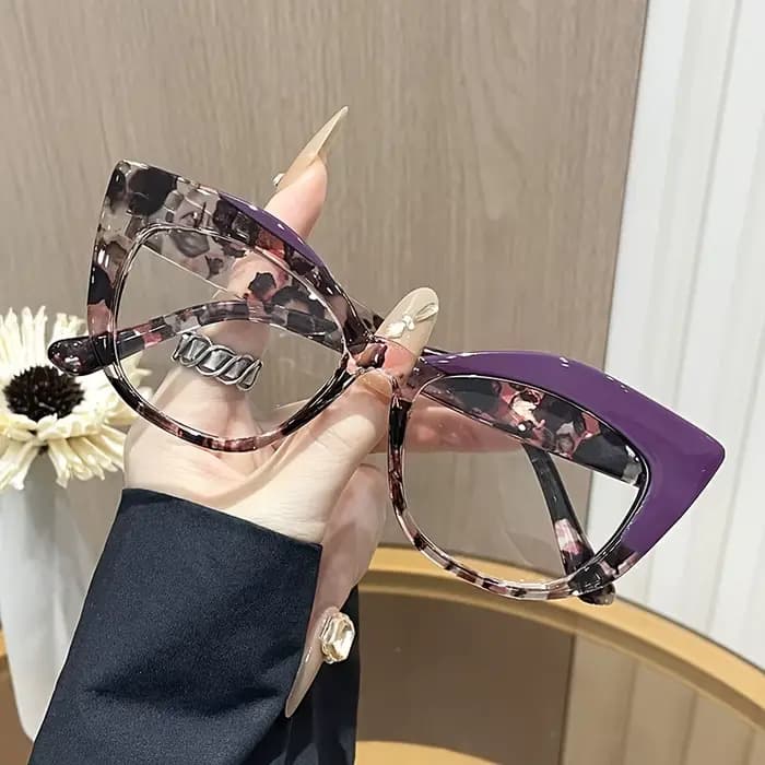 Lunettes œil de chat élégantes