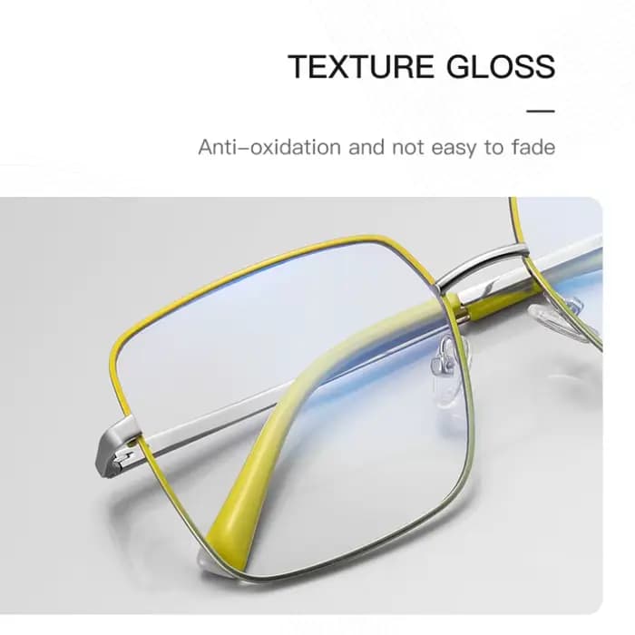 VICKY haute qualité Rectangle Prescription lunettes de lecture pour hommes femmes myopie hypermétropie Anti lumière