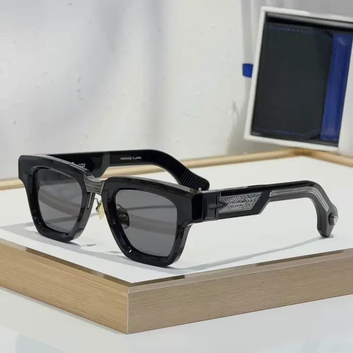 Lunettes de soleil carrées faites à la main GALACTIQUE pour hommes