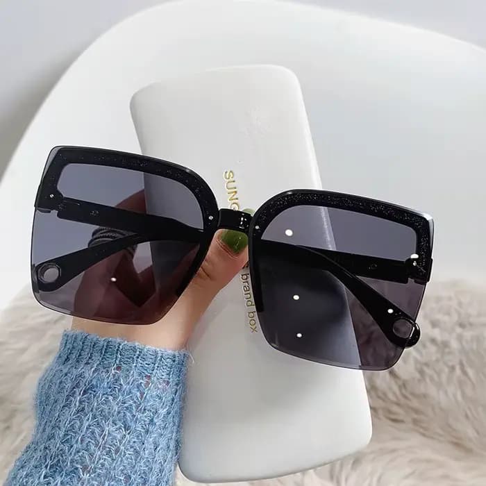 Lunettes de soleil surdimensionnées pour hommes et femmes