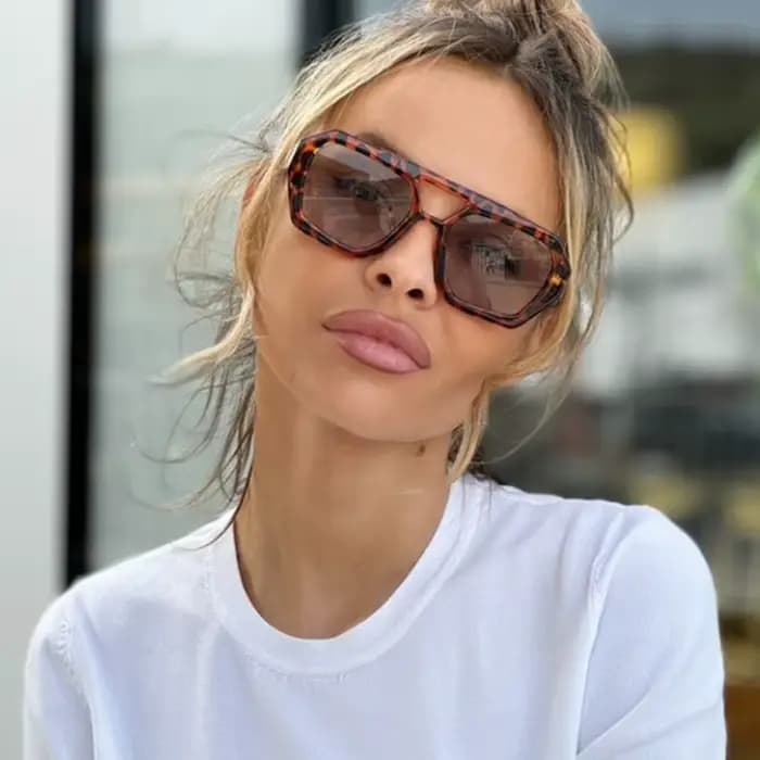 Lunettes de soleil carrées pour femmes