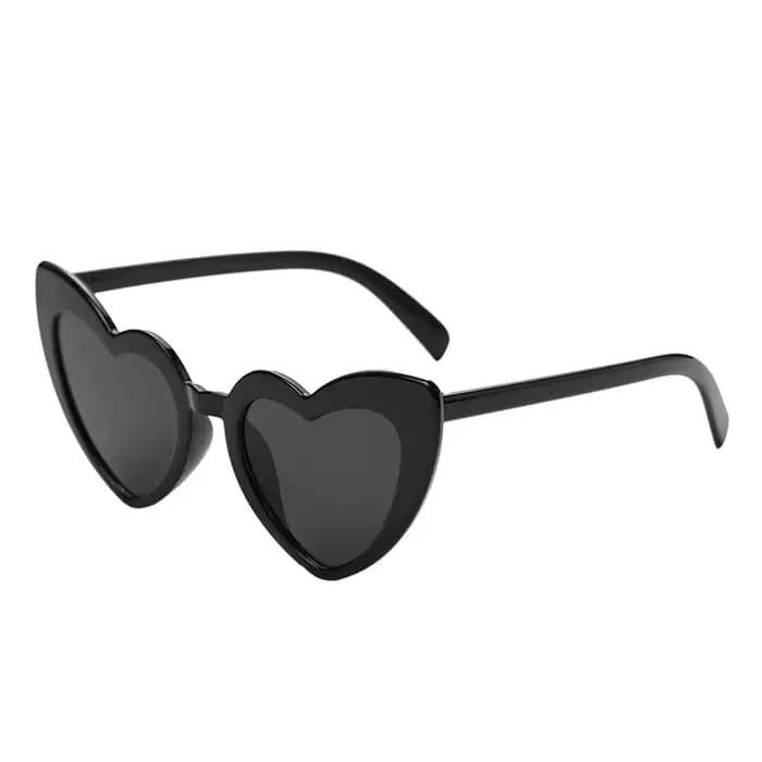 Lunettes de soleil en forme de cœur à effet spécial Love