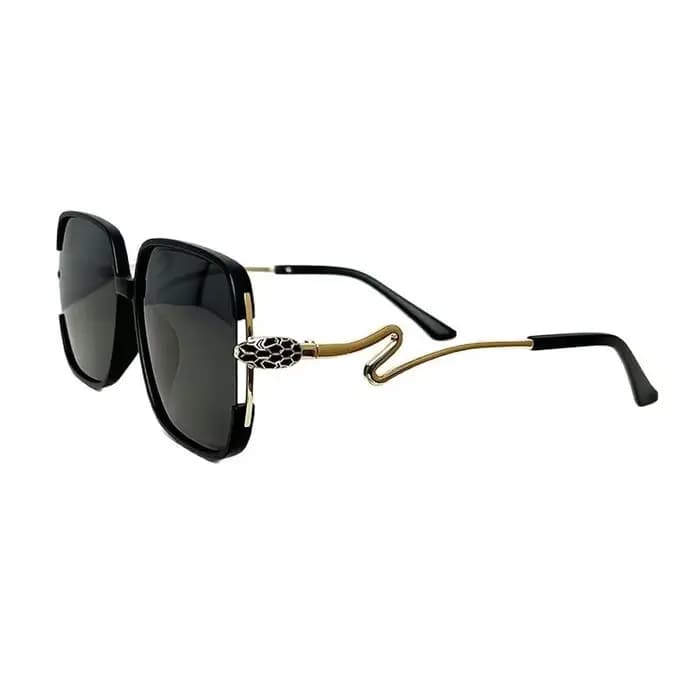 Nouvelle mode femmes lunettes de soleil caractéristiques décontractées mystérieux Cobra grand cadre