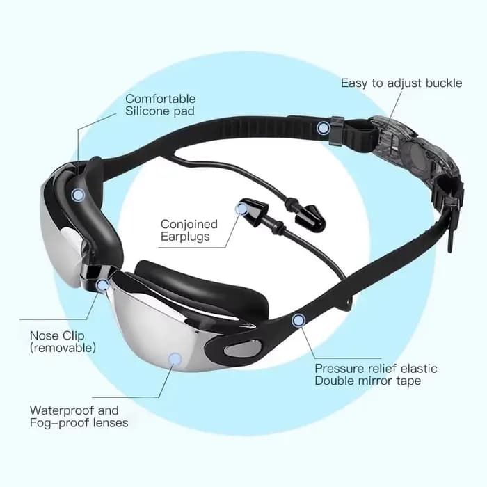 Lunettes de natation pour adultes