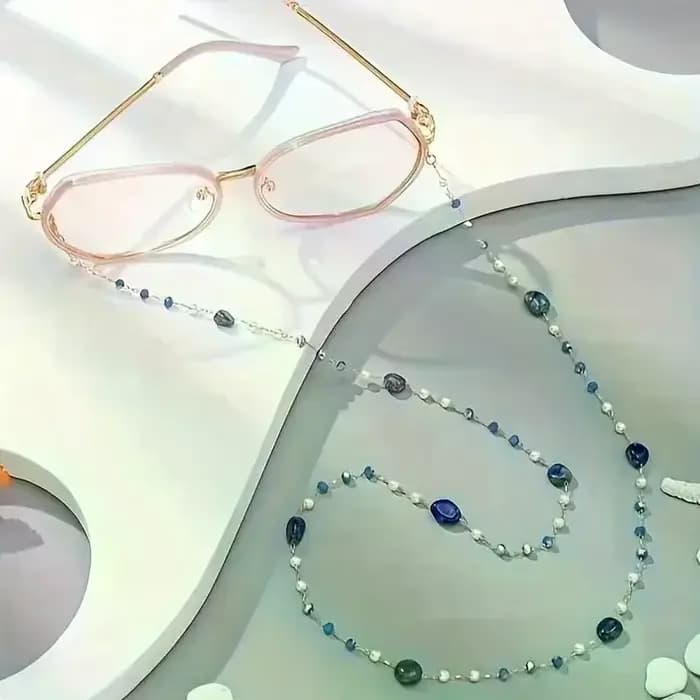 Chaîne de lunettes faite à la main pour l'été