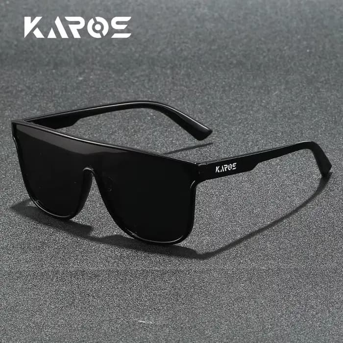 KAROS surdimensionné mode lunettes de soleil polarisées hommes femmes en plein air grand cadre