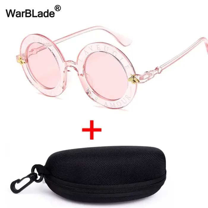 2018 nouvelle mode ronde lunettes de soleil femmes marque Designer Vintage dégradé nuances
