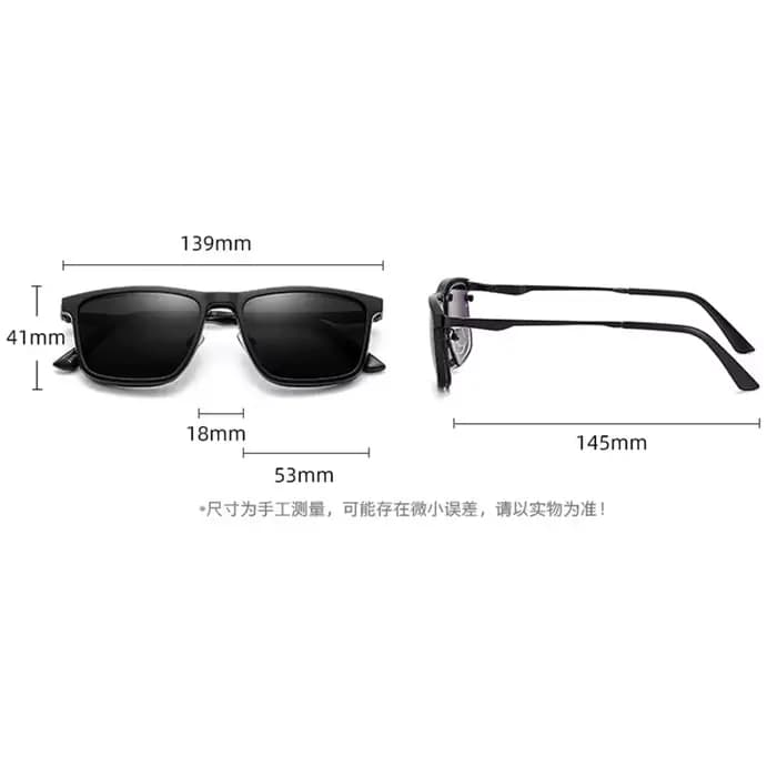 Lunettes de lecture magnétiques à clipser pour hommes