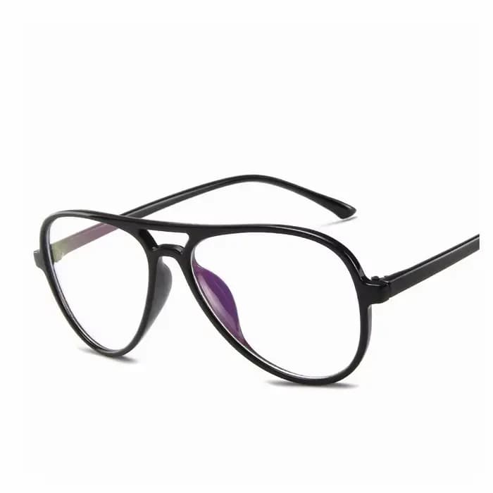 MYT_0196 lunettes claires classiques chaudes cadre en or