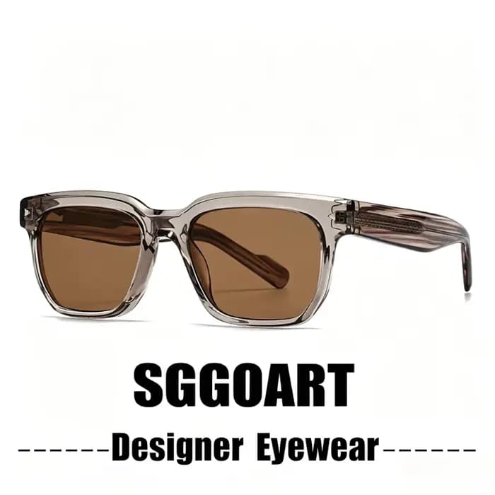 Lunettes de soleil polarisées rétro bohèmes pour hommes