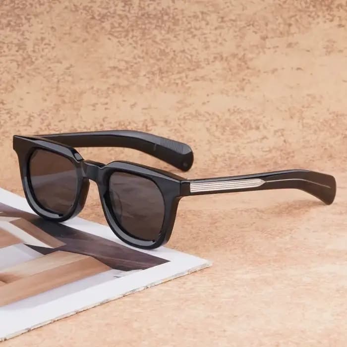 JMM vendome actate lunettes de soleil carrées pour hommes et femmes marque de créateur faite à la main au Japon