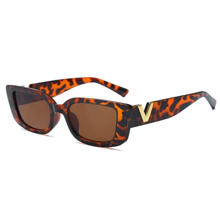 Lunettes de soleil rectangulaires pour femmes