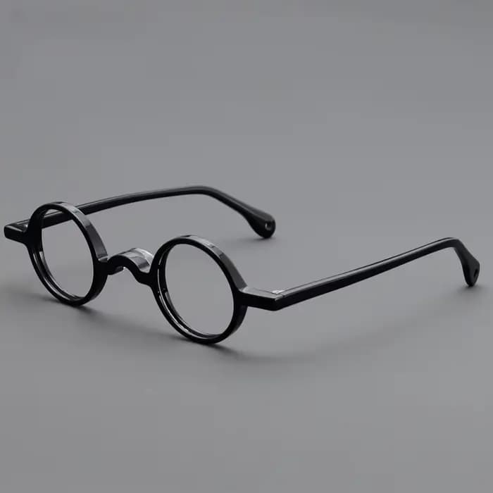 Lunettes optiques rondes en Fiber d'acétate