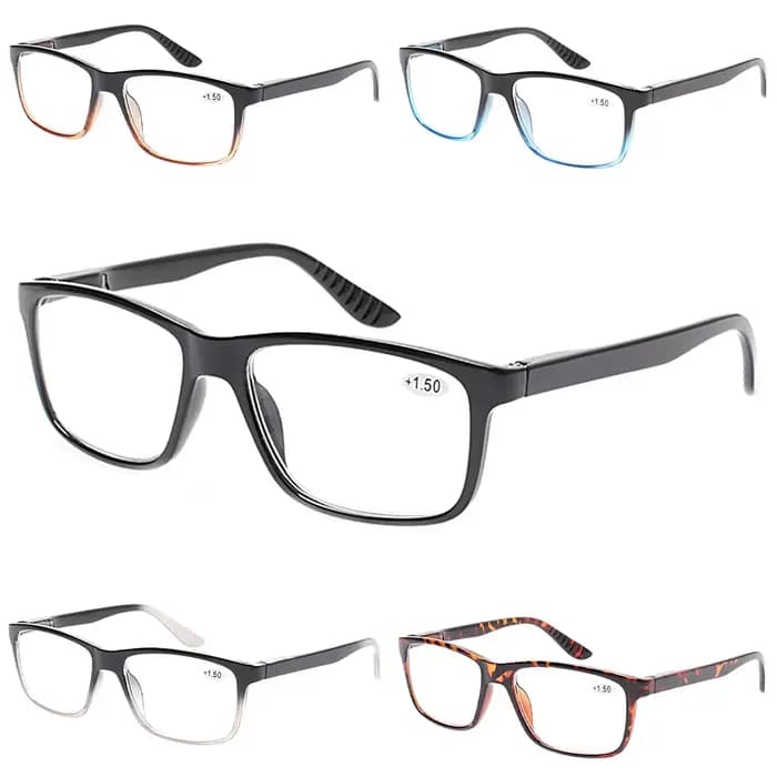 Turezing lunettes de lecture charnière à ressort hommes femmes lecteurs