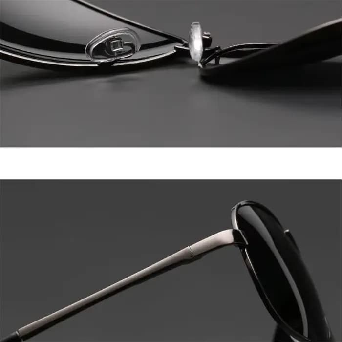 Lunettes de soleil ovales pour hommes
