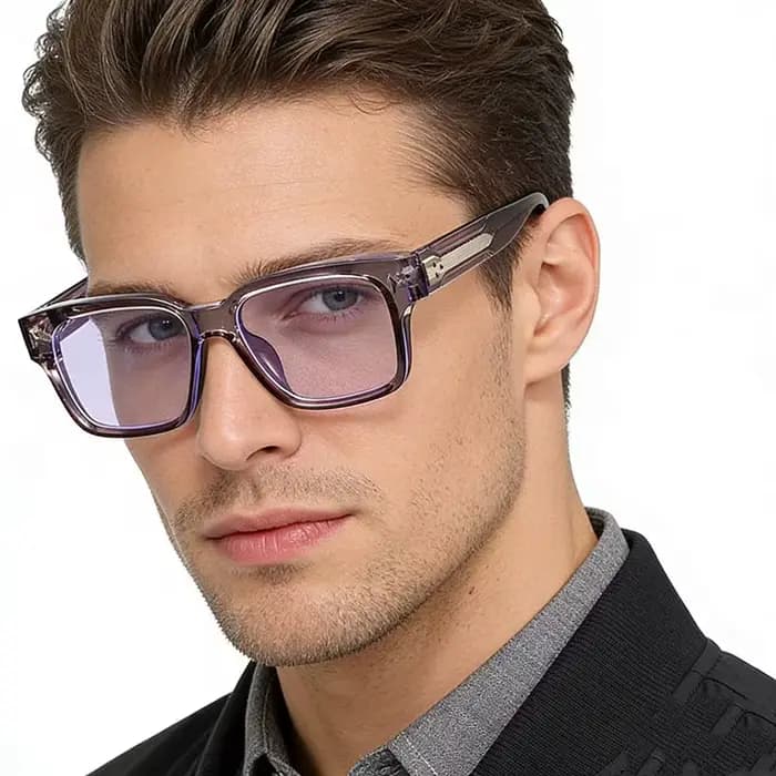 Lunettes de lecture optiques épaisses pour hommes