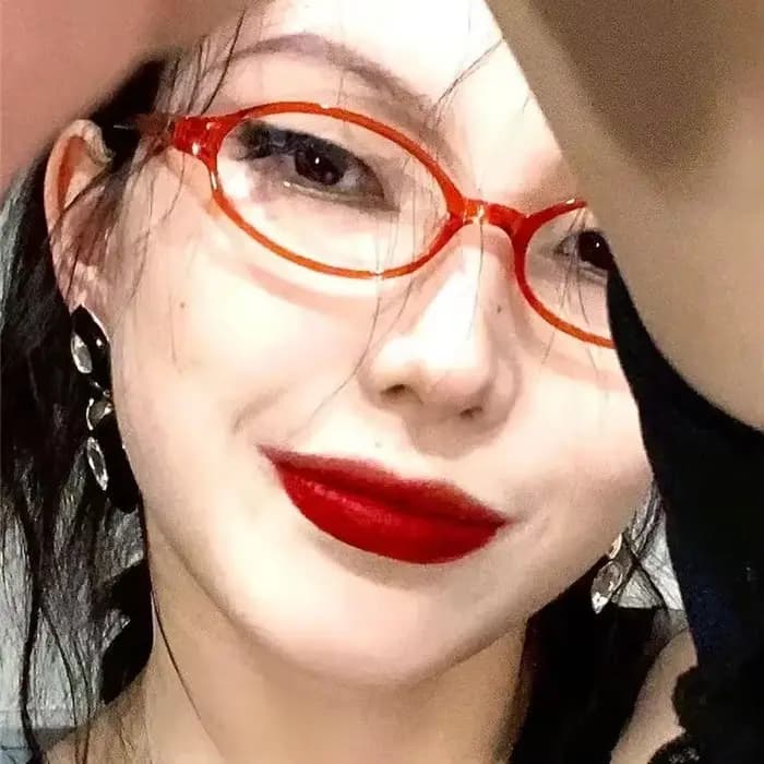 Lunettes vintage à monture carrée pour femmes