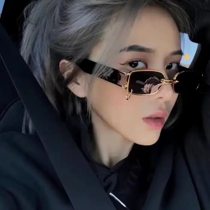 Lunettes de soleil carrées pour femmes