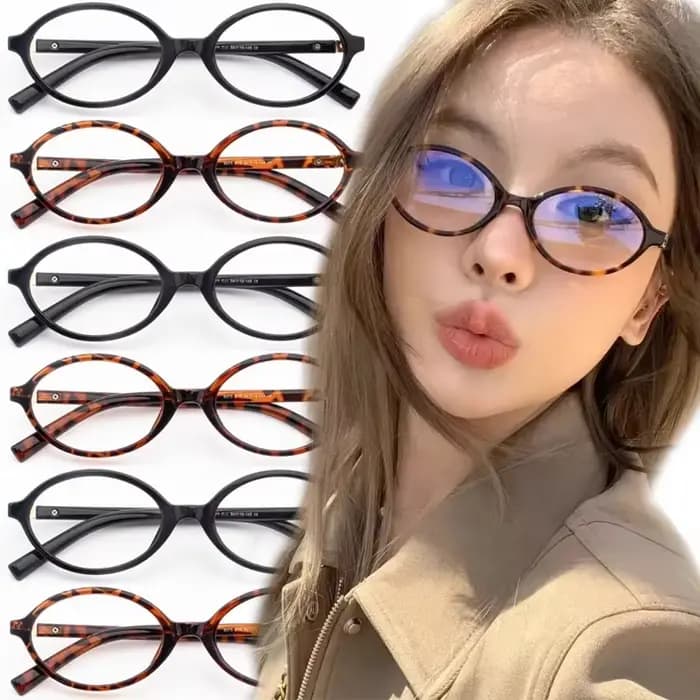 Lunettes de soleil ovales Vintage pour femmes
