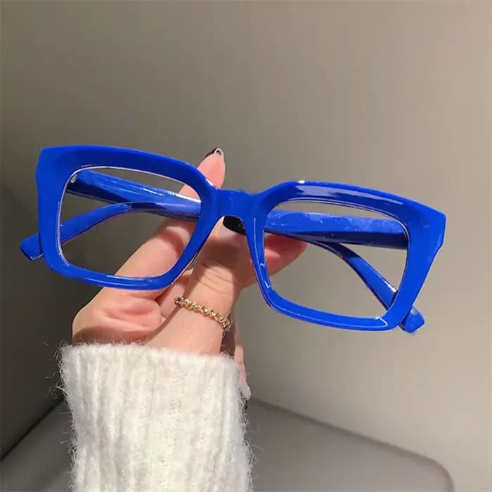 KAMMPT mode lunettes carrées pour femmes classique bleu lumière bloquant hommes vie quotidienne élégant marque