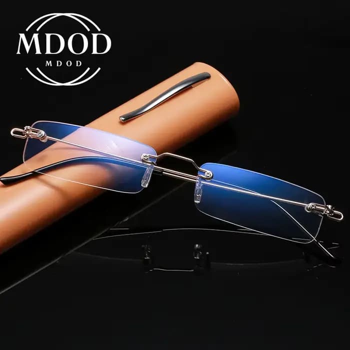 Lunettes de presbytie portables sans bordure