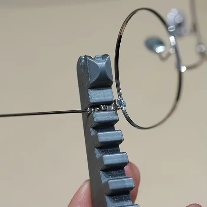 Outil de réparation de lunettes - Portable pour la maison/Soins des yeux - Compatible