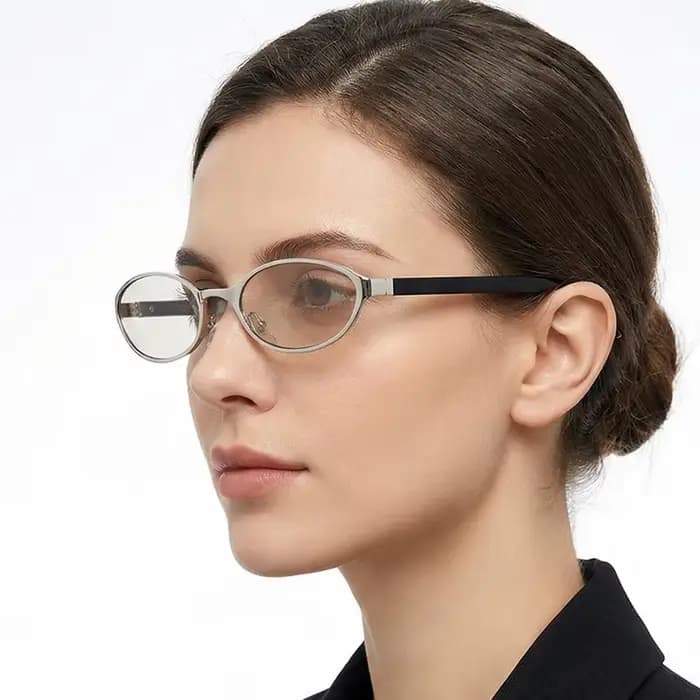 Lunettes de soleil ovales vintage pour femmes et hommes