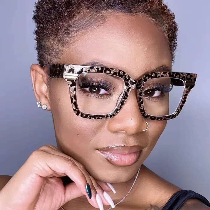 JAEVAR nouveau carré grand cadre lunettes