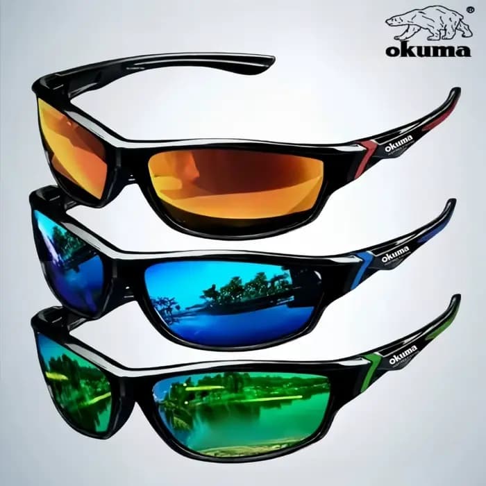 Lunettes polarisées à la mode Okuma