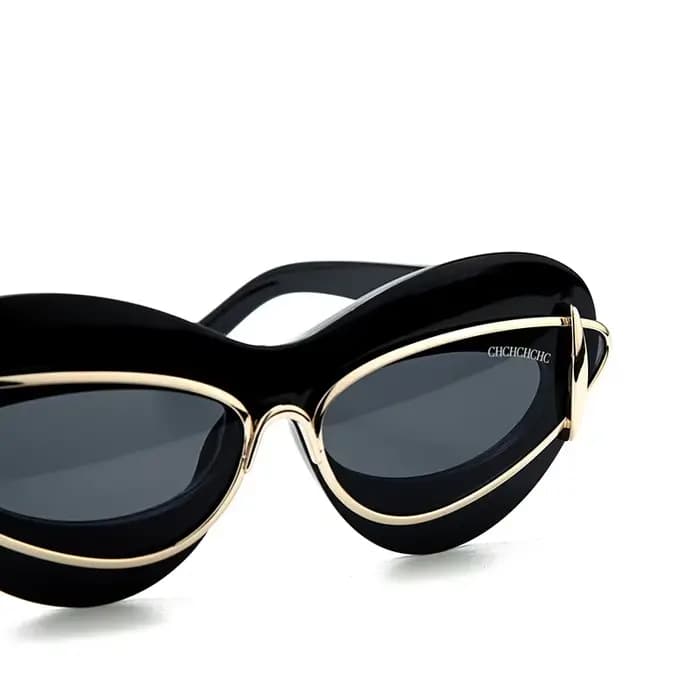 CH – lunettes de soleil à imprimé léopard
