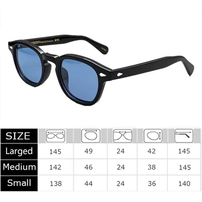 Lunettes de Soleil Bleues Polarisées pour Homme et Femme