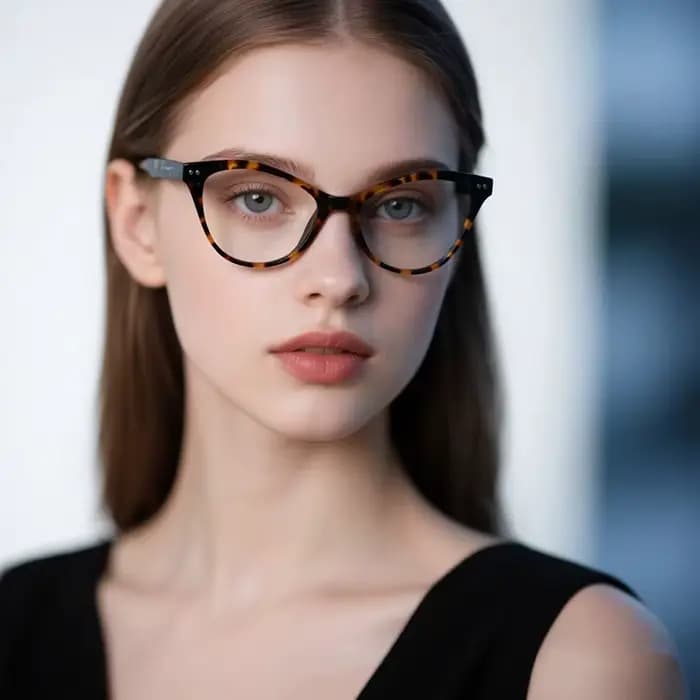 Lunettes œil de chat Vintage de luxe pour femmes