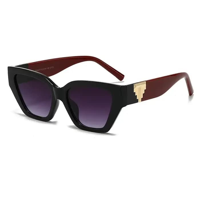2025 luxe Glamour marque femmes lunettes de soleil élégant oeil de chat mode dames