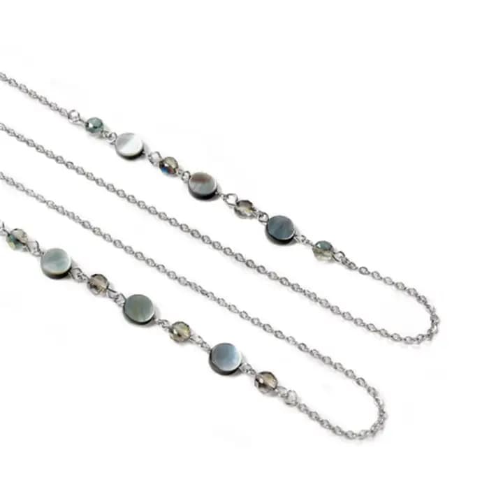 KLASSNUM – chaîne de lunettes en coquillage naturel pour femmes