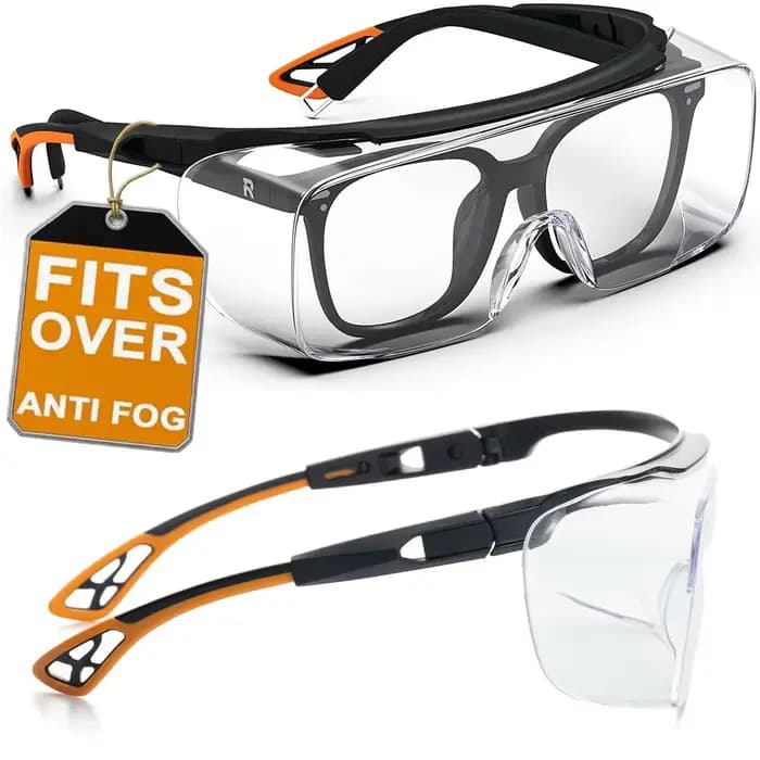 Lunettes de sécurité antibuée Anti-vent sable poussière vélo Sport voyage travail