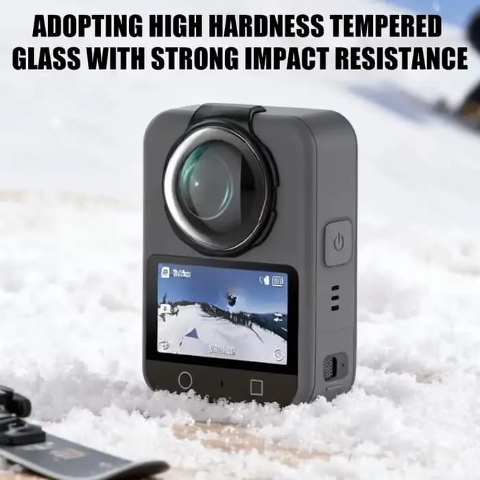Caméra panoramique OSMO 360, verre trempé de protection, lentille de filtre UV optique haute définition résistante à l'usure pour accessoires d'appareil photo