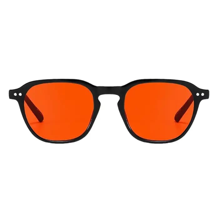 Mode carré rond lunettes De soleil hommes femmes marque concepteur rétro