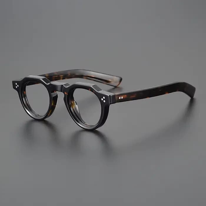 Vintage acétate lunettes cadre hommes rétro Prescription myopie