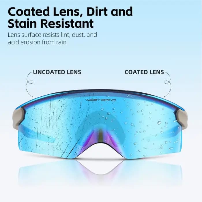 Lunettes de cyclisme WEST BIKING Aero Beak Man