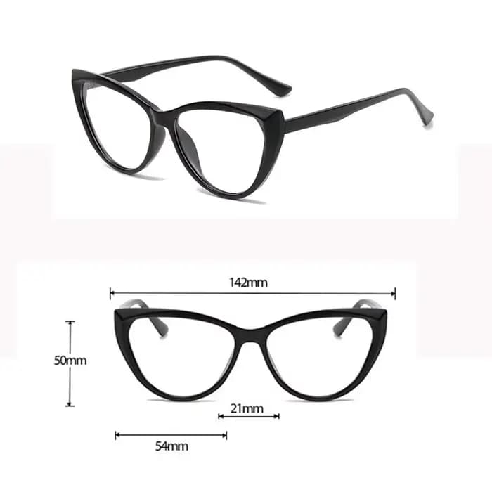 Mode cadre Transparent Anti-UV rayons bleus lunettes PC Ultra-léger ordinateur